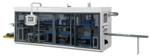 Plast dricka kopp lock termoformning maskin